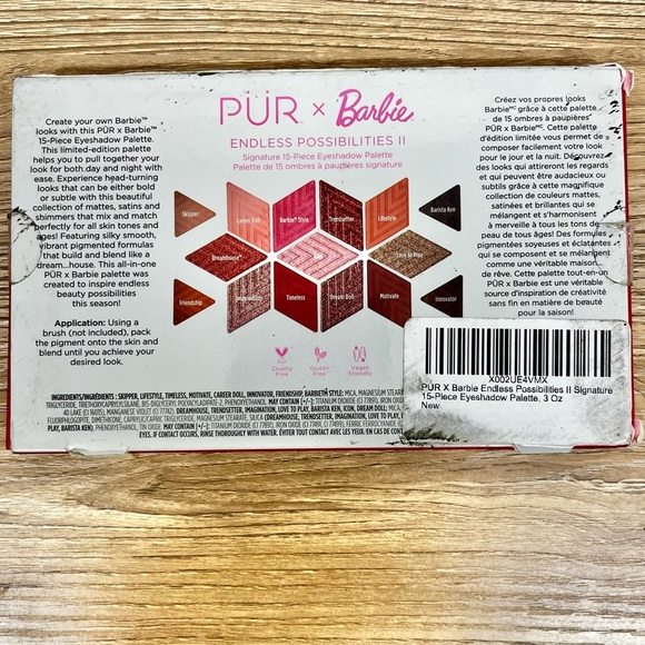 PUR x Barbie Eyeshadow Palette NEW - Picture 4 of 6